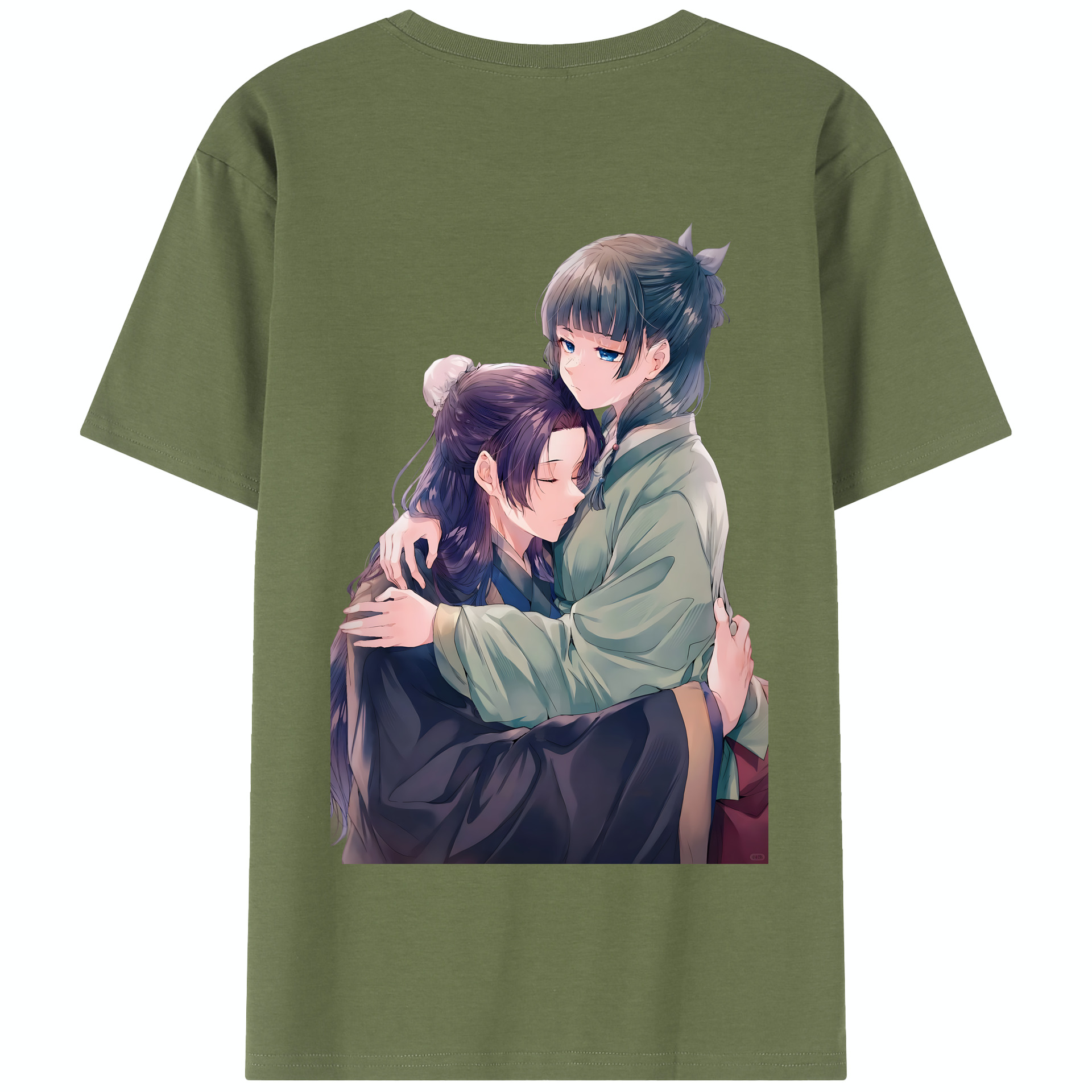 （画像用） 薬屋のひとりごと The Apothecary Diaries 綿100％半袖Tシャツ（背面プリント）